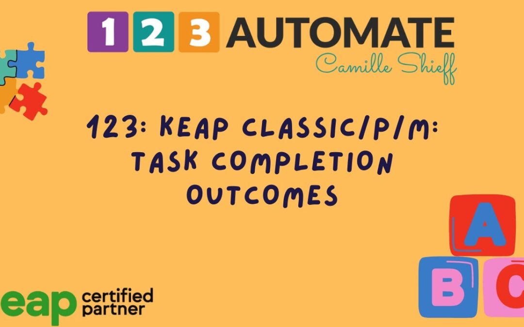 Keap Classic/Pro/Max: Task Completion Outcomes
